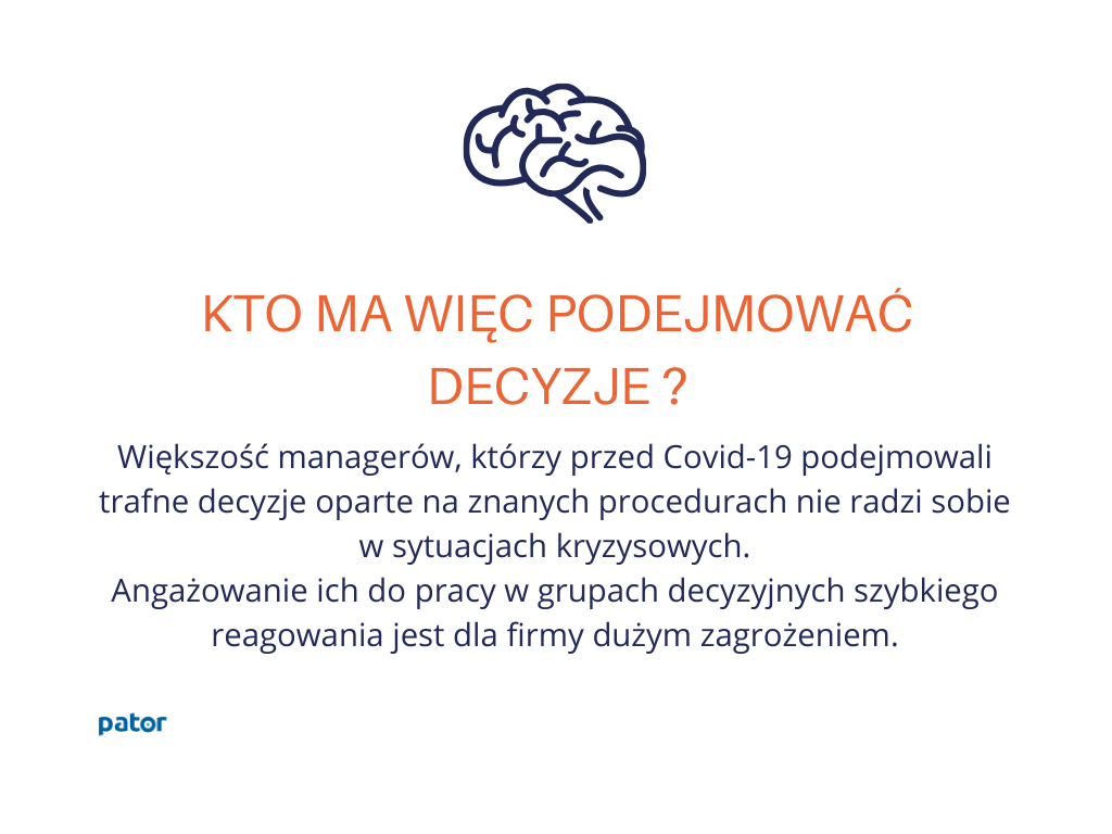 Kto ma więc podejmować decyzje ?