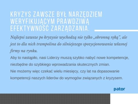 Podnoszenie kompetencji liderów