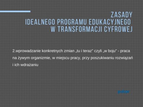 Podnoszenie kompetencji Liderów.