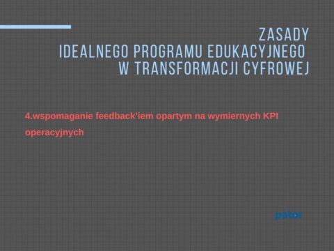 Podnoszenie kompetencji Liderów.